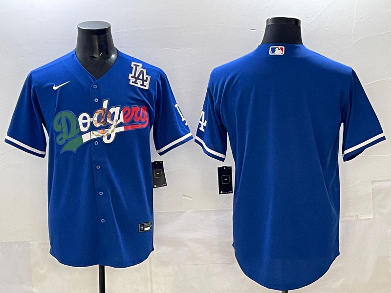 Men Los Angeles Dodgers blank blue Nike 2025 MLB All Star Jersey 0016->los angeles dodgers->MLB Jersey